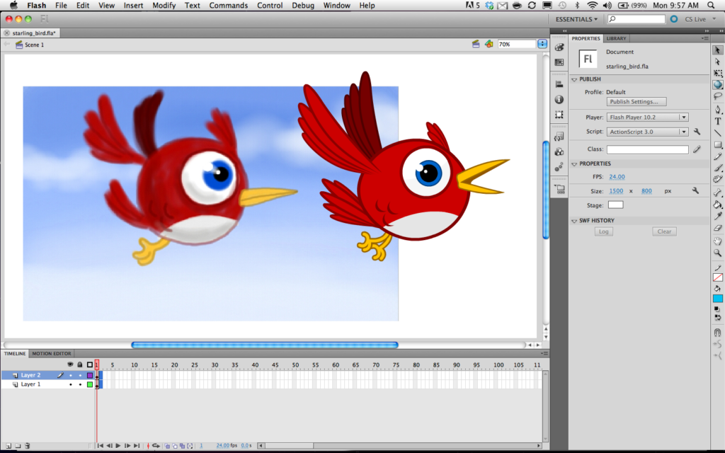 animation training adobe animate CC montreal and quebec