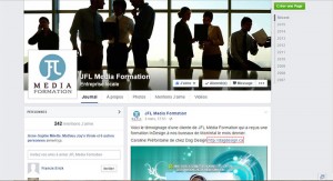 Capacitación profesional de la página de Facebook en los negocios o en privado