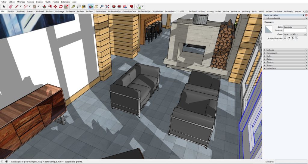 3D Sketchup Training Trois-Rivières 3D Sketchup Training Montreal 3D Sketchup workshop Saint-Jérôme 3D Sketchup face-to-face Sherbrooke