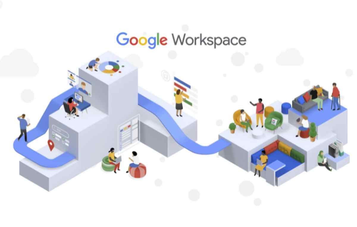 Specialized training on Google workspace g-suite in business