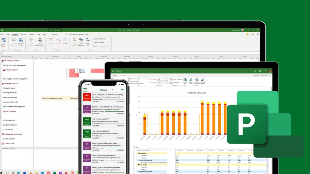 Curso privado de formación en tecnología de proyectos de Microsoft en negocios 100% en vivo