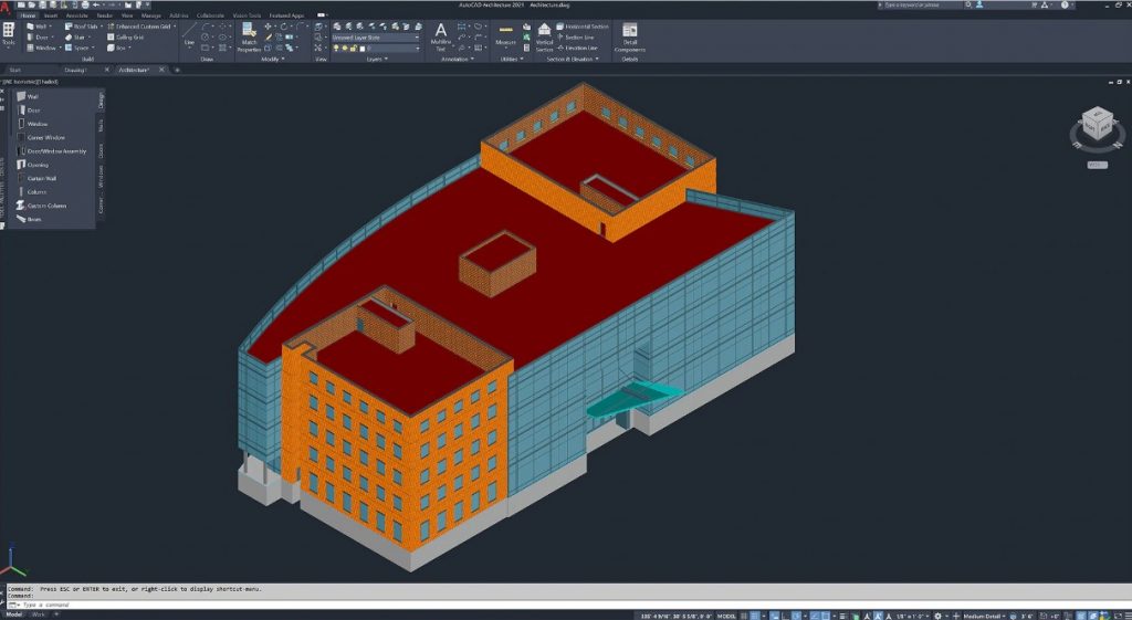 formation corporative Autocad cours en entreprise virtuelle enligne ou presentiel