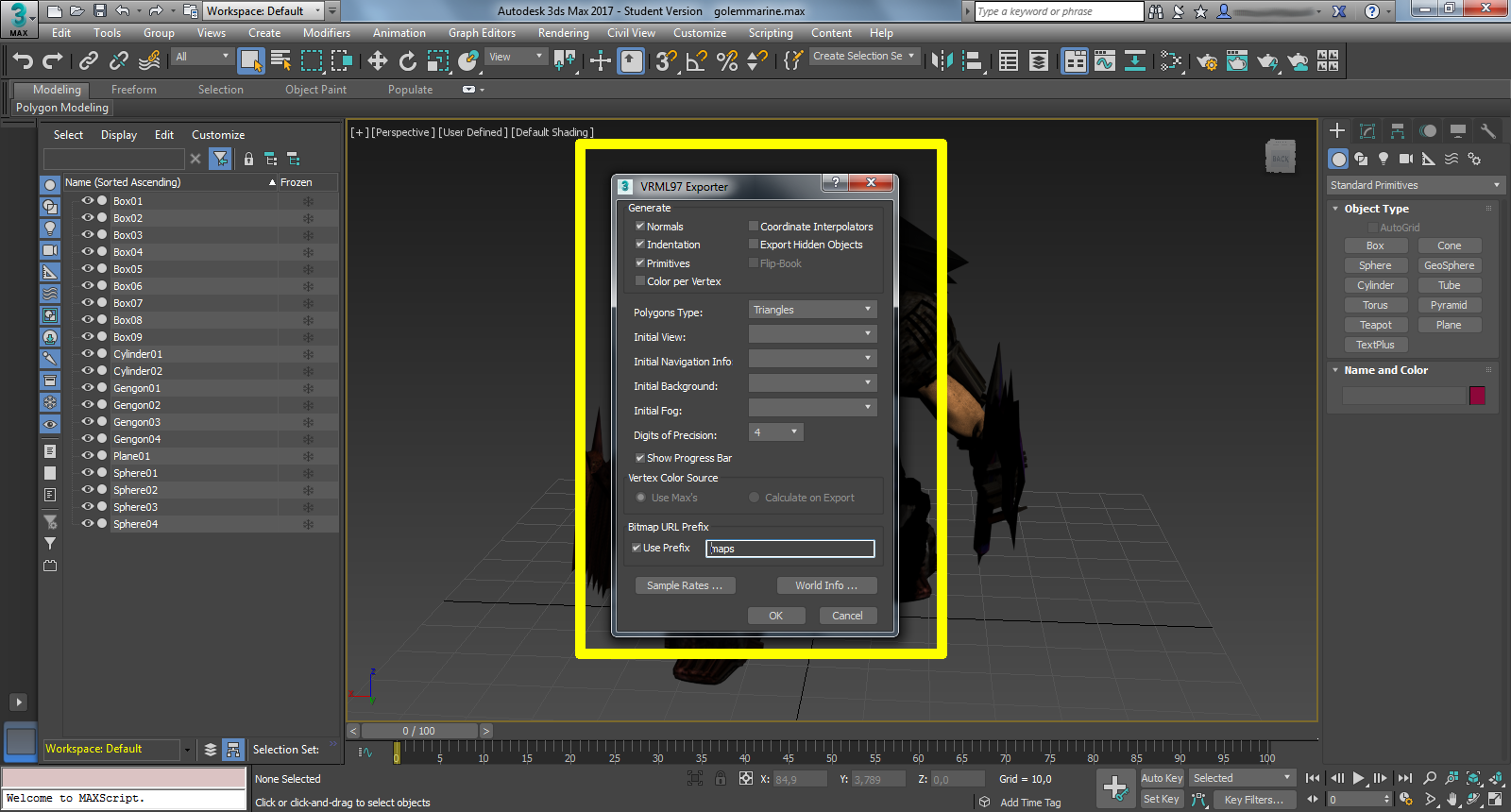 How to Export your Projects to FBX from 3DS Max