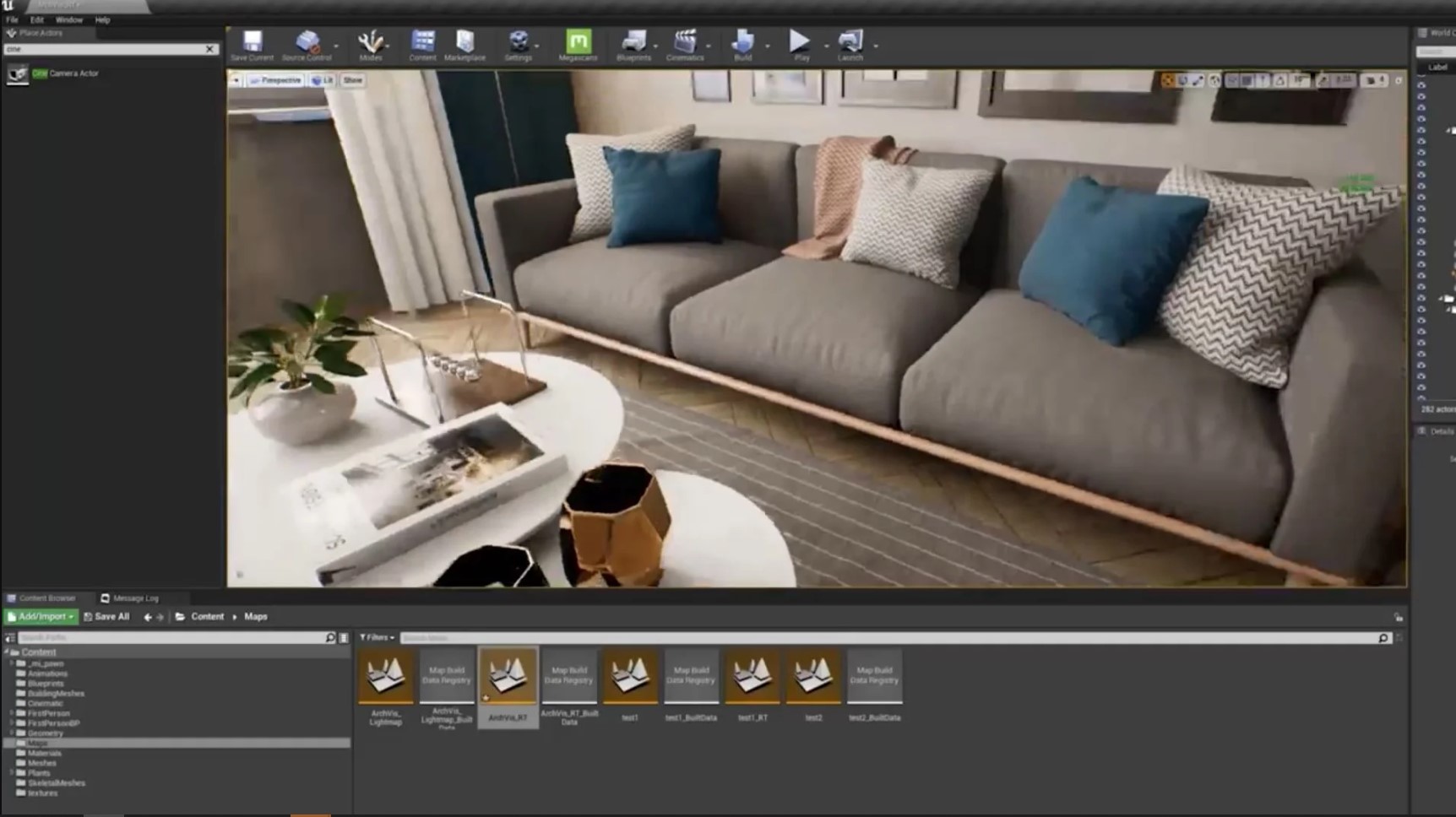 Importe sus proyectos de 3DS Max a Unreal Engine 5 para obtener resultados realistas