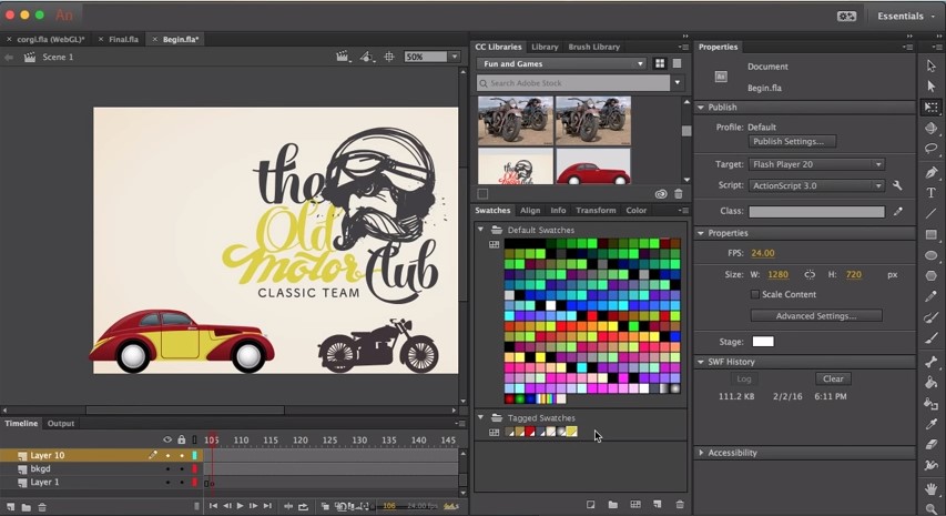 adobe animate training courses toronto